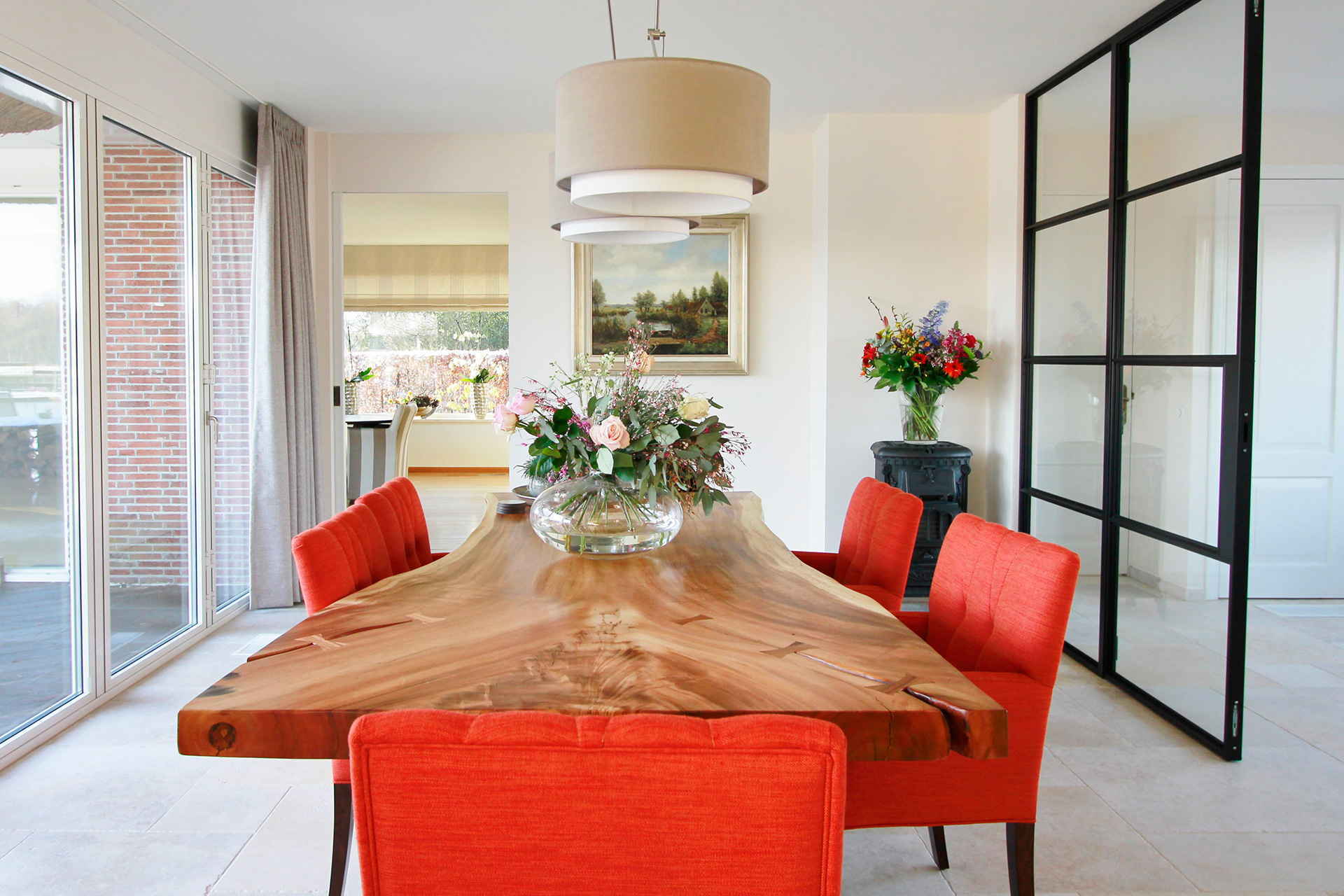 Aanbouw villa — interieur