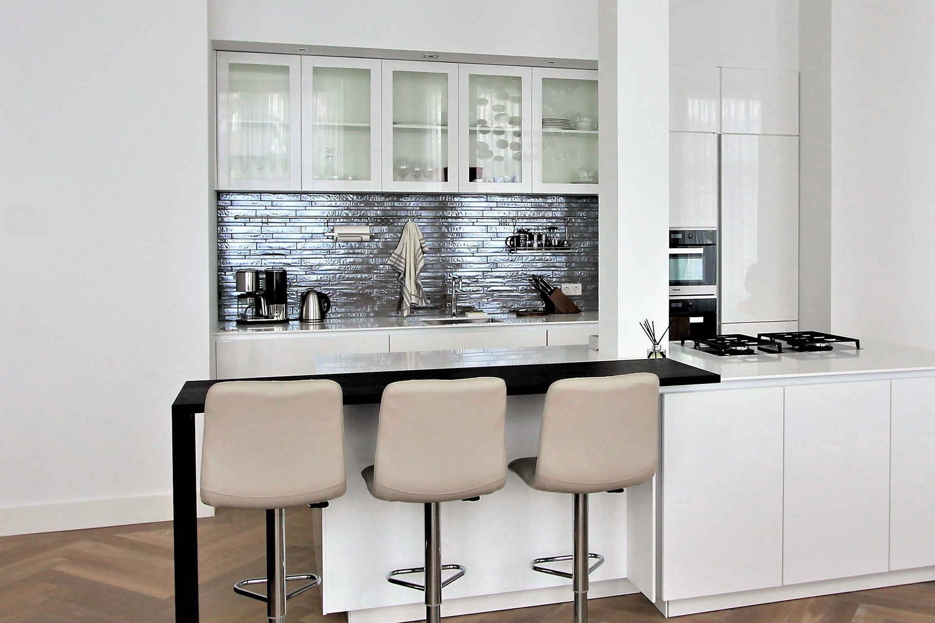 Luxe appartement — keuken